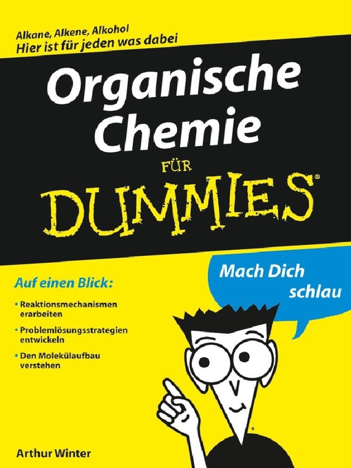 Title details for Organische Chemie fÜr Dummies by Arthur Winter - Available